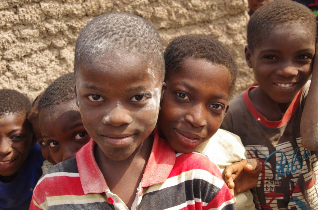 Children at the Kukuo camp for alleged witches in Northern Ghana