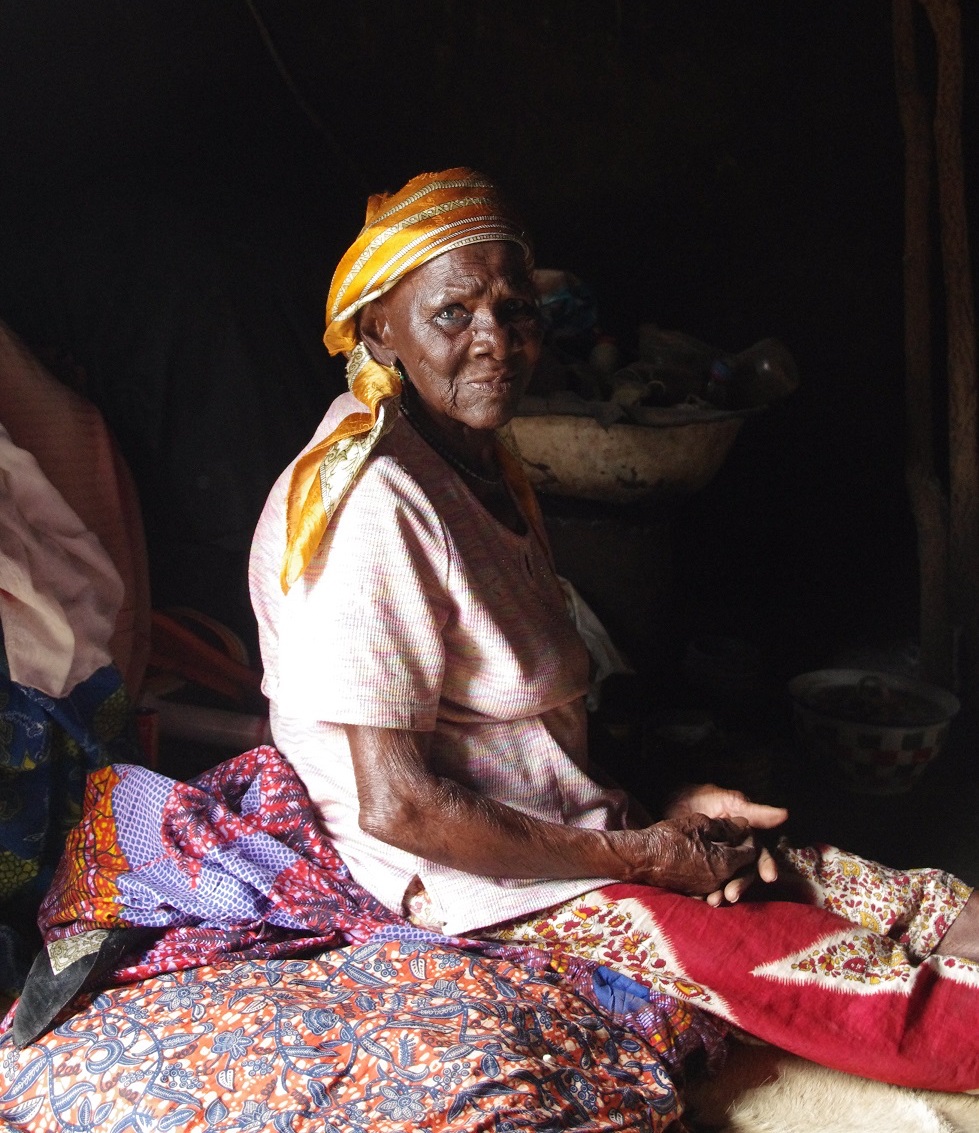 Old Woman in Ghana