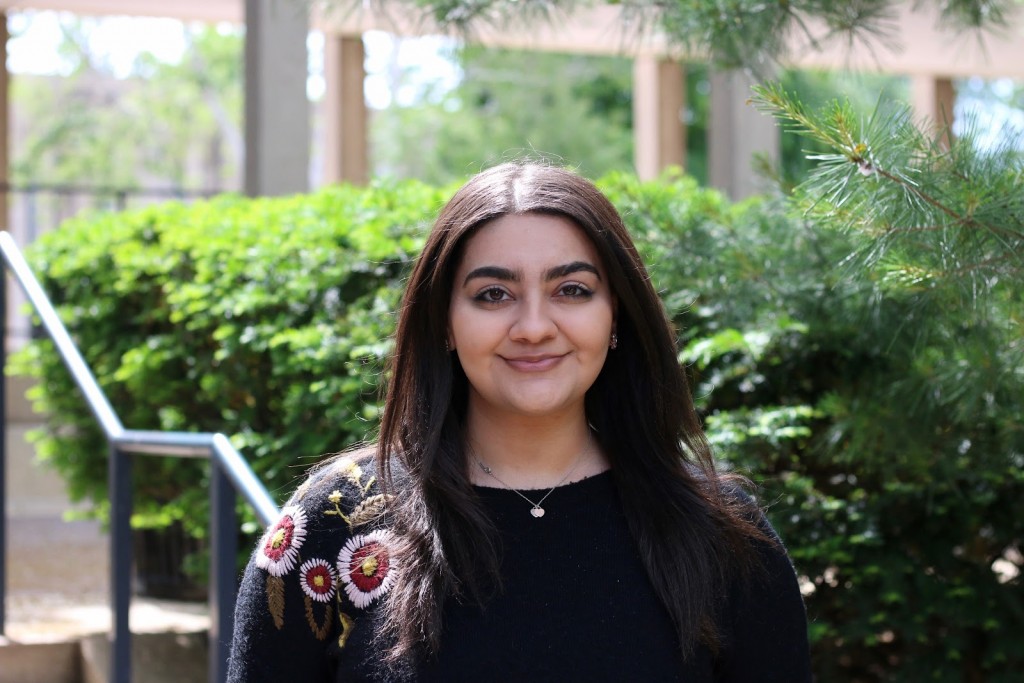 Sarah Alharsha, current Loyola student and former co-president of GlobeMed at Loyola